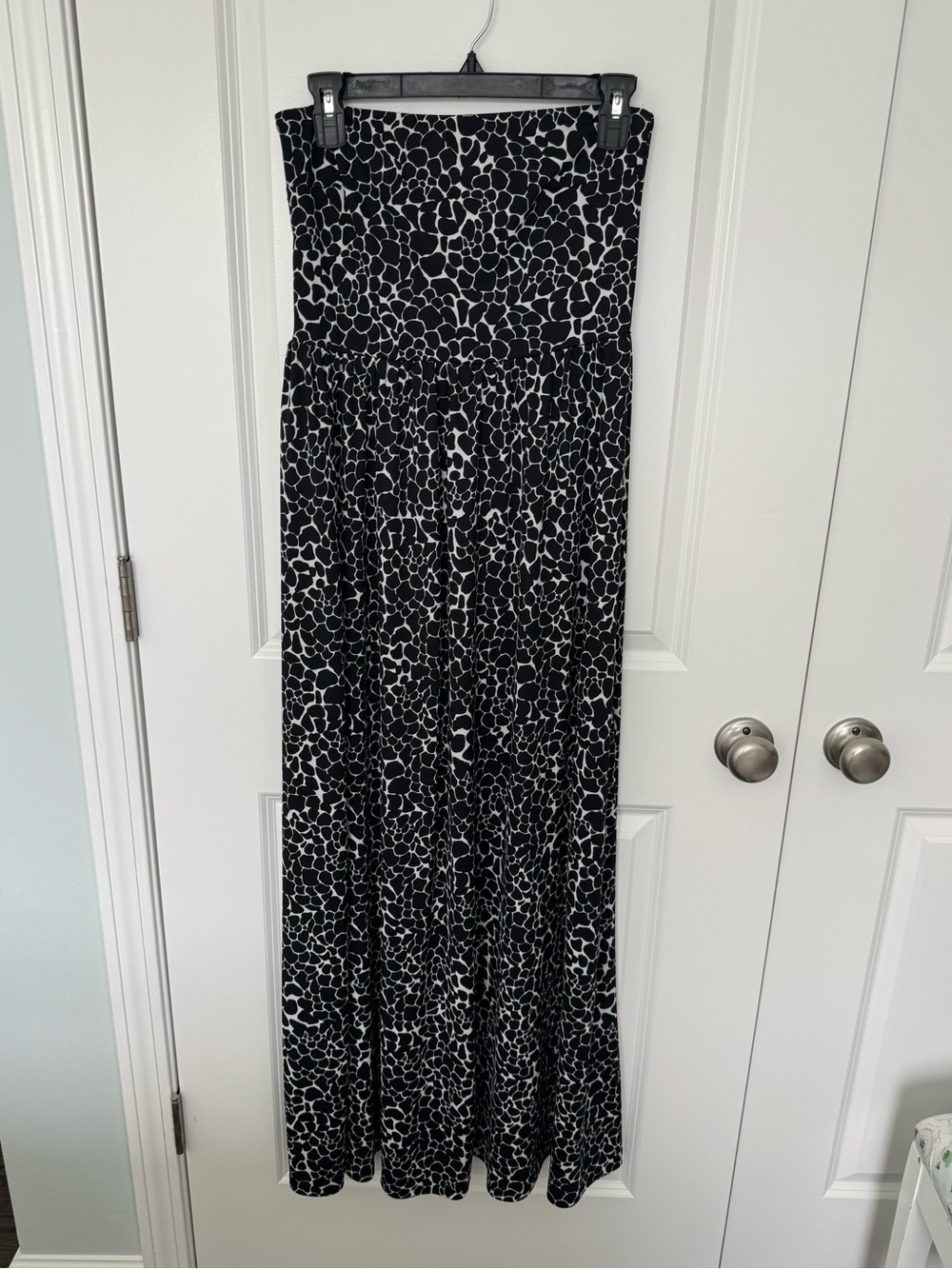 Susana Monaco Strapless Animal Print Dress Size Small